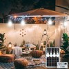 Solar Powered Indoor & Outdoor Pendant Lights with 4 LED
