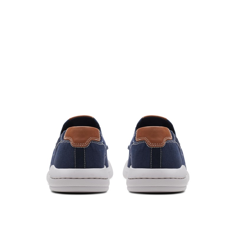 Clarks Men's Driftlite Step Moccasin, Navy Combi, 13