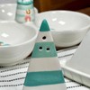 Salt Pepper Set Sail Boat Ceramic Novelty Kitchen Seaside Nautical
