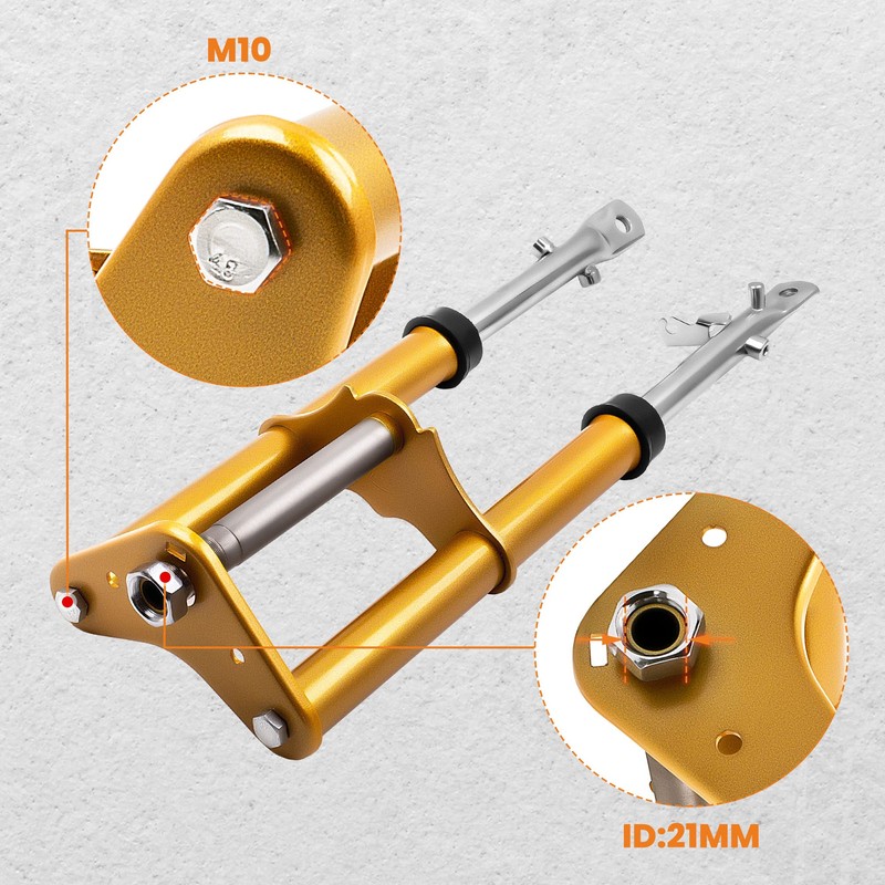 1Pcs Front Fork Shock Suspension Assembly for Honda CRF50F 2004-2014
