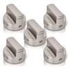 2025 Premium W11101439 (5PCS) Oven Range Burner Knob, W10858251 Surface
