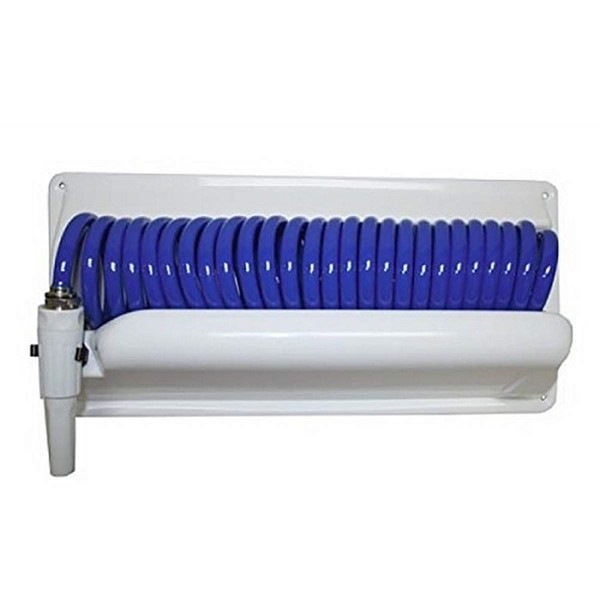 TH Marine WDHH-25B-C-DP Wash Down Hose Holder, Blue