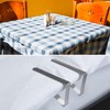 FEPITO 12 Pack Tablecloth Clips Stainless Steel Table Cloth Cover