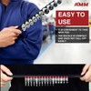 AMM 9-Piece Socket Organizer, 1/2 inch, 3/8 inch and 1/4