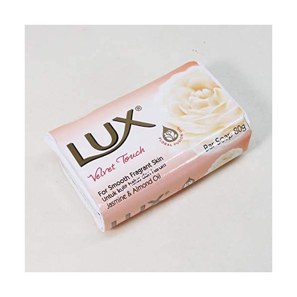 Lux Soap LUX Velvet Touch Soap, 2.8 oz (80 g) x 5 Packs