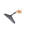 Recycled Plastic Window Squeegee with Bamboo Handle 25cm Charcoal Grey