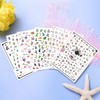 Cartoon Animal Nail Art Stickers, Unicorn Flamingo Insect Leopard Tiger