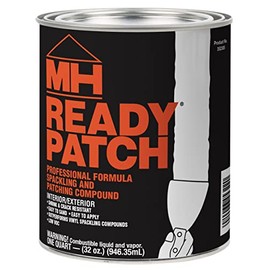 Zinsser MH Ready Patch Low VOC Spackling & Patching Compound, Quart,Off White