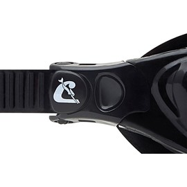 Cressi Men's Fox Dark Goggles-Black, Adult