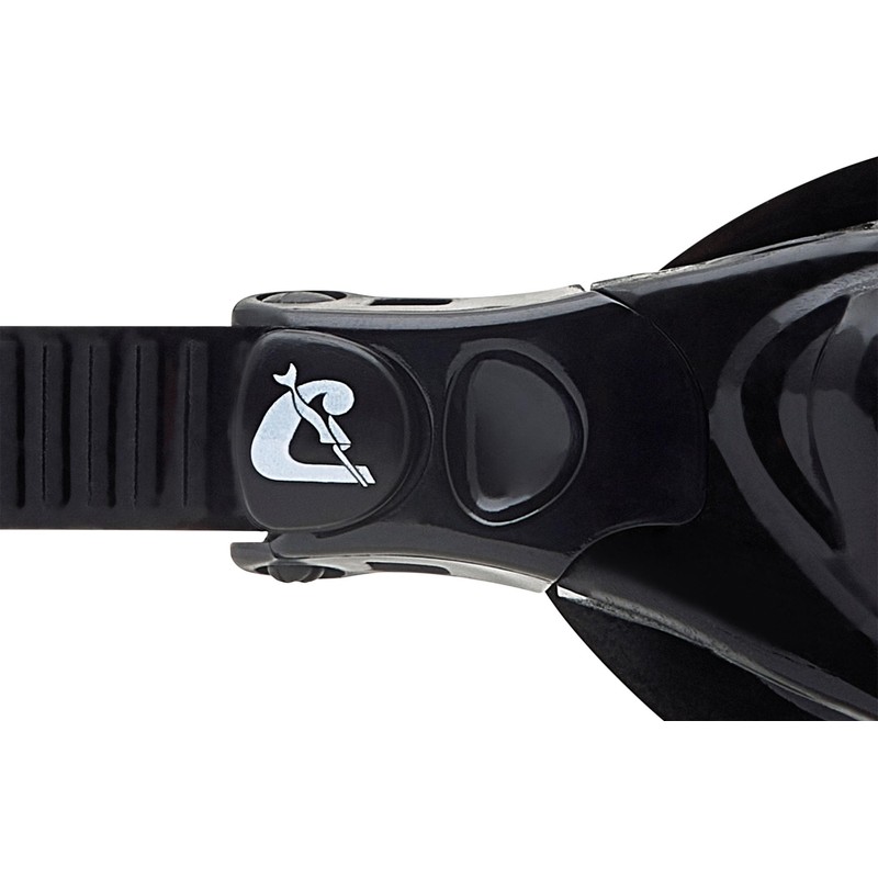 Cressi Men's Fox Dark Goggles-Black, Adult