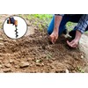 Ashman Auger 12inch Two Pack, Garden Plant Flower Bulb Auger