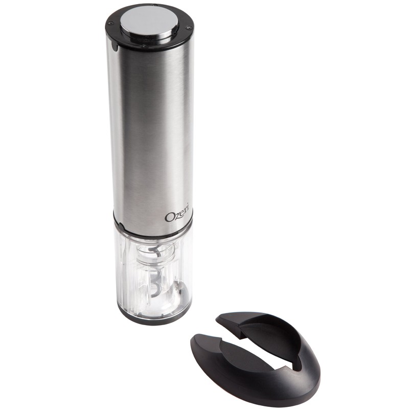 Ozeri Extravo Electric Wine Opener in Stainless Steel with Auto