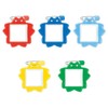 Kyoei Plastic ORIONS Cherry Blossom Shape Name Tags, Pack of