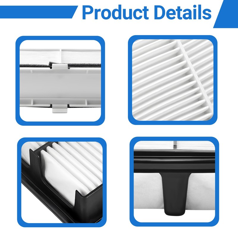 Engine and Cabin Air Filter BDGF-61-J6X PAH9-13-3A0A Fits for Mazda