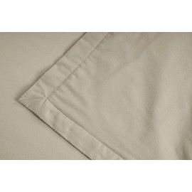LANE LINEN Cotton Twin Size Blanket - Lightweight, Soft, Comfortable Large Blanket with Cooling and Breathable Design for Guest Room, Camping, and Outdoor Travel - Taupe