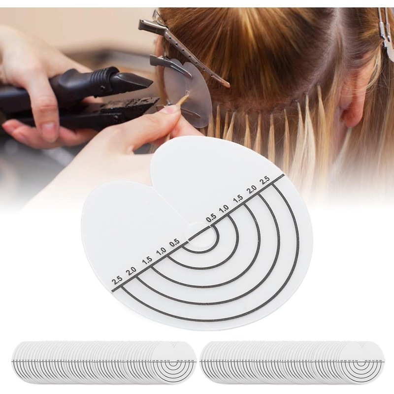 100 Uds. Protectores de Escudo Térmico para el Cabello con
