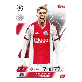 Topps UCC Match Attax 2025/26 - Mini Tin - Global Goalscorers - contains 28 Match Attax cards plus a random Star Boy LE and 3 exclusive 'Worldies' LE cards.