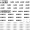 LJZP 30Pcs Barrel Bolt Latch, 2" and 3" Stainless Steel