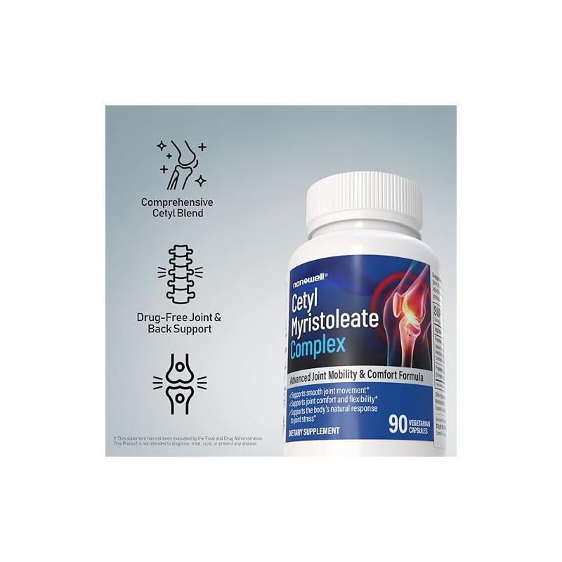NANOWELL, Cetyl Myristoleate Complex, CMO, Ultra Support for Relief from