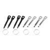 Sarini 8pcs Mini Screwdriver Set Pocket Screwdriver Key Screwdriver Set