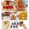 Gingerbread Man Cookier Cutters 5-Piece Happy Gingerbread Man Cookie Cutter