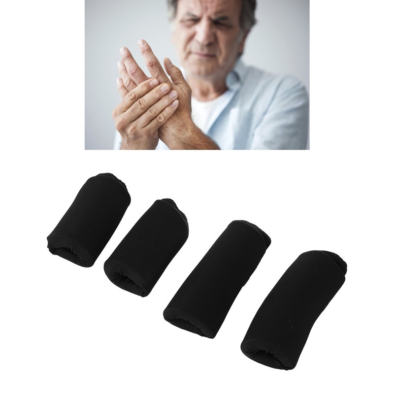 4Pcs Finger Ice Sleeves Hot Cold Finger Compression Sleeves for