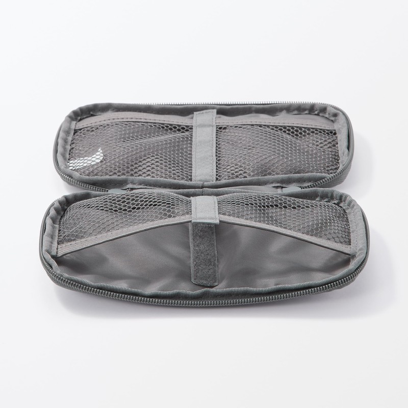 MUJI Gadget Pouch Slim, gray, One size