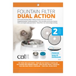 Catit Cat Water Fountain Filter, Stainless Steel, White, 1 Pack