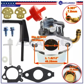 Carburetor Carb for Troy-Bilt BS Nikki Part 214731