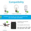 Ceiling Fan Remote Control Kit, Small Size and Universal Fan