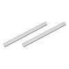 sourcing map 2Pcs M8 x 100mm 304 Stainless Steel Dowel