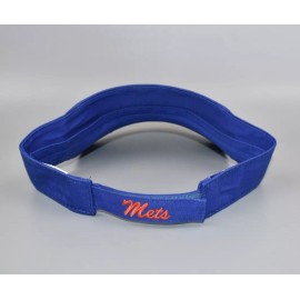 Outdoor Cap New York Mets Outdoor Cap Vintage Strapback Visor Cap Hat