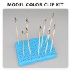 SEWACC Model Painting Alligator Clip Stick, 20pcs Wood Metal Gator