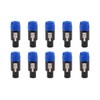 MOTOKU 10PCS Speakon 2 Pin Male Plug Compatible Audio Cable
