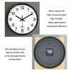 XFM Colorful Kids Wall Clocks Battery Operated 10 inch Silent