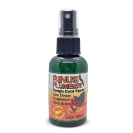 Orange Spearmint Sinus Plumber Hot Pepper Honey Cough Cold Flu Sore Throat Spray Immune Booster