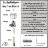 Trim Kit for Kohler – See Sizing for Correct fit-