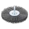 TRUSCO TB-6252-60 Wheel Brush with Axis φ3.9 x Axis 0.25