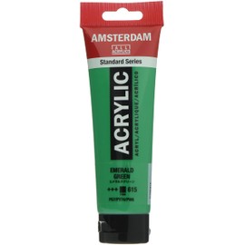 Tarrence T1709-615 Amsterdam Acrylic Color, Emerald Green, 464998 Acrylic Paint, 4.2 fl oz (120 ml)