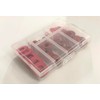 170pcs Red Fibre Washers Assortment Kit, Multi-Size Plumbing Gaskets Set