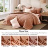 Monbix King Size Comforter Set - 7 Pieces Autumn Leaf