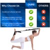 flintronic Yoga Stretching Strap, Stretching Band with 7 Loops, Yoga