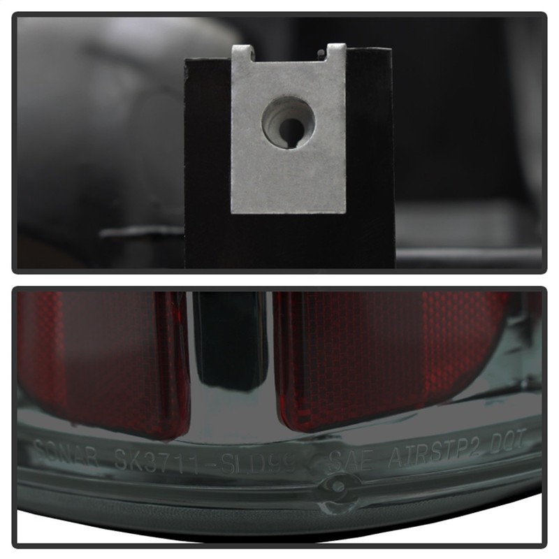 Spyder Auto 5002099 Euro Style Tail Lights Chrome/Smoked