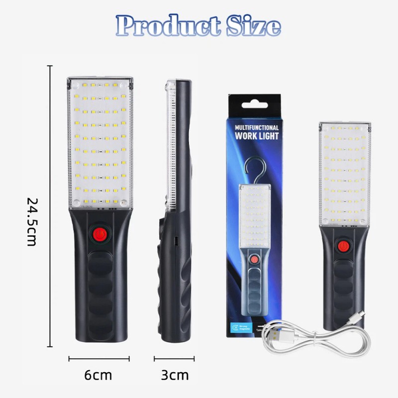 KEPEAK Magnetic Underhood LED Work Light Trouble Light for Garage,