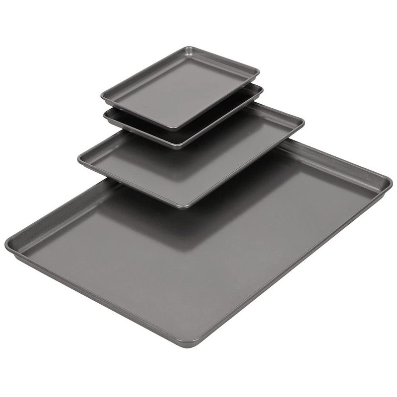 Wilton 4-Piece Cookie Sheet Oven Maximizer Baking Set, 2105-0-0514