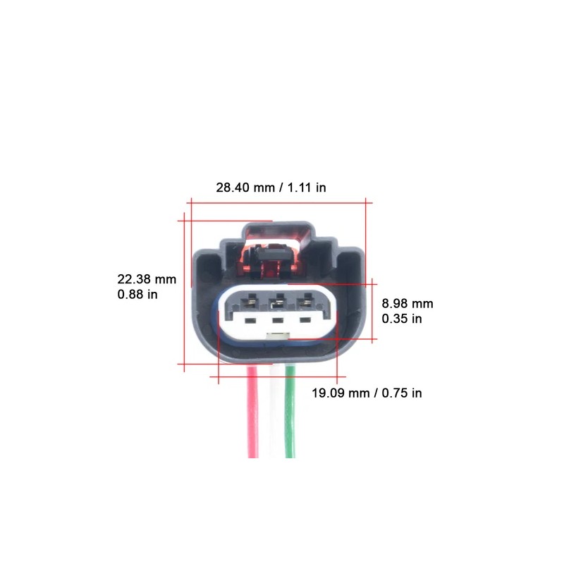 AvtoDonor Turn signal lights connector Dodge Dakota. 2005-2010. 5191189AA
