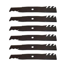 PHUOC LOC THO for 6PK Mulch Blade 48 Deck Fits for John Deere LA130 LA140 LA145 LA165 GY20852 GX21784