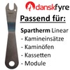 Danskfyre Cold Hand Air Regulator Suitable for Spartherm Fireplaces All