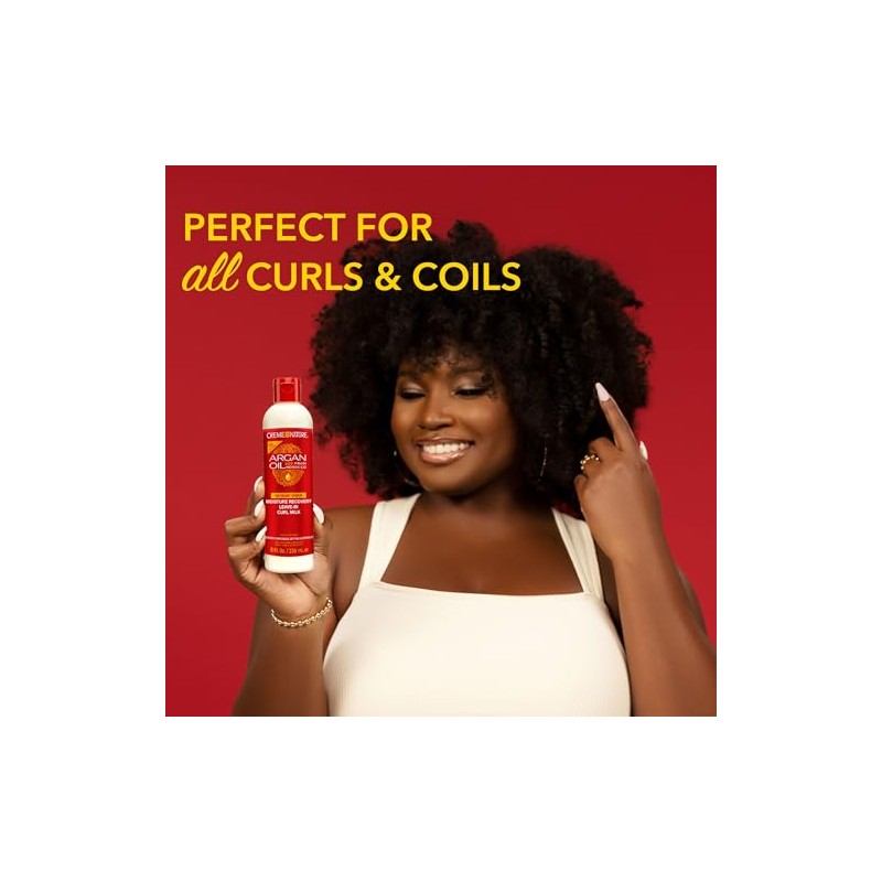 Creme of Nature with Argan Buttermilk leave-in hair milk 8oz,