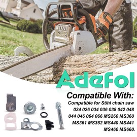ADEFOL Set of Screws and Bolts for Stihl MS260 MS360 MS440 MS441 MS460 MS461 MS660 and Chainsaw Replacement Part
